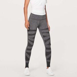 lululemon Wunder Under Pant *SE Tech Mesh 28”